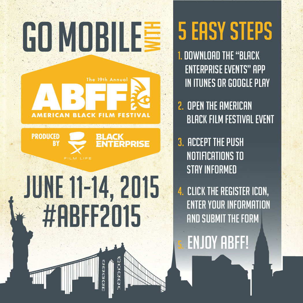 Download the ABFF APP for the Latest Festival Information