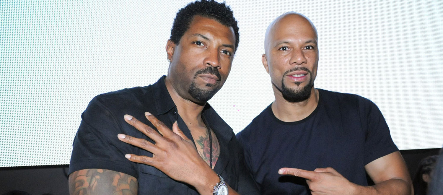 Deon Cole and Common kickin it