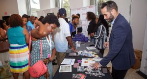 Attendees getting informed during the 2nd day of the Industry Expo