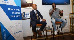 Festival attendees learn about financial health during Cocktails, Conversations and Financial Facts with Prudential