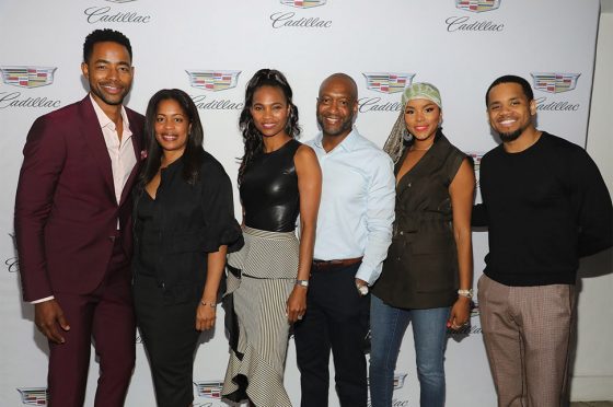 Jay Ellis, Michelle Rice, Nicole Friday, Jeff Friday, LeToya Luckett and Tristan "Mack" Wilds kicked off ABFF at the Cadillac for Media Luncheon