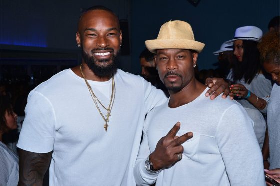 Tyson Beckford and Darrin Henson at the Legendary White Party